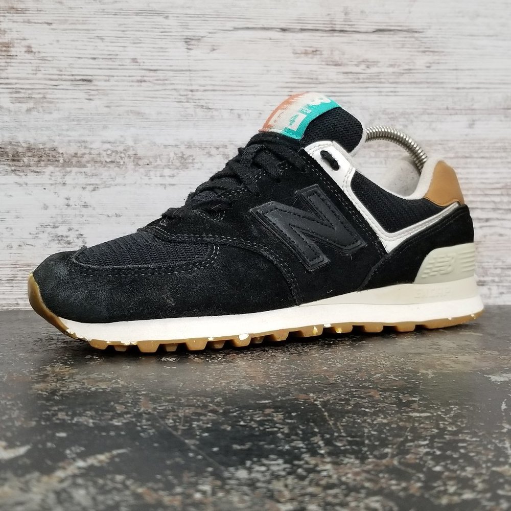 Womens New Balance 574 Athletic Shoes Sz 8.5 B Use